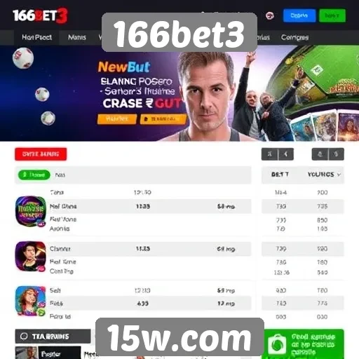Experiência do usuário no site 166bet3