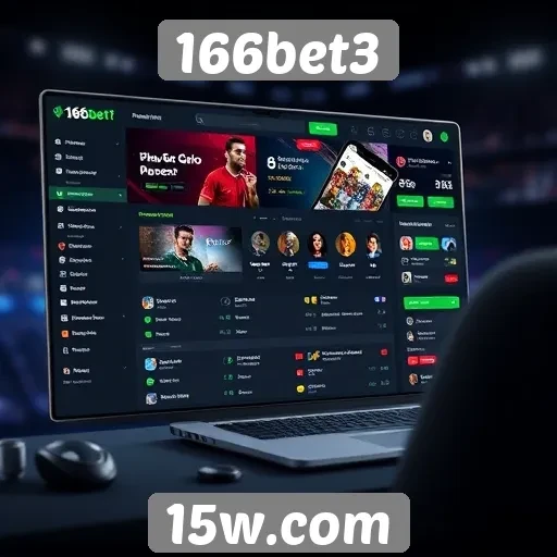 Interface e experiência do usuário no 166bet3